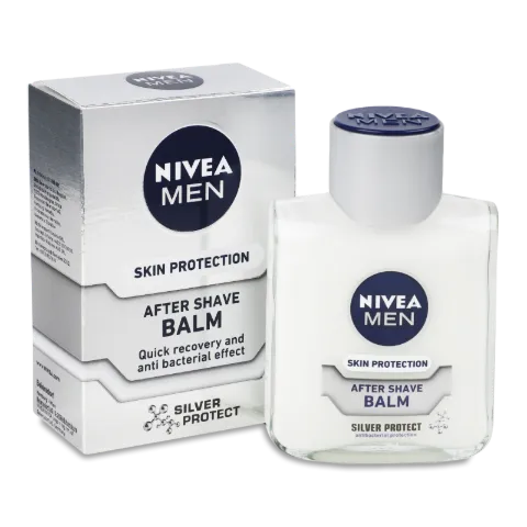 Бальзам після гоління Nivea «Срібний захист»