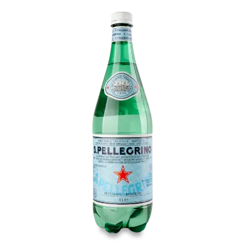 Вода мінеральна S.Pellegrino газована