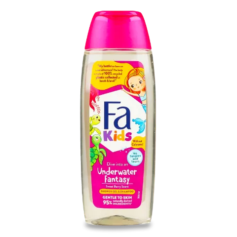 Гель для тіла та волосся Fa Kids «Русалонька»