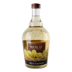 Вино Bostavan «Мускат» біле напівсолодке