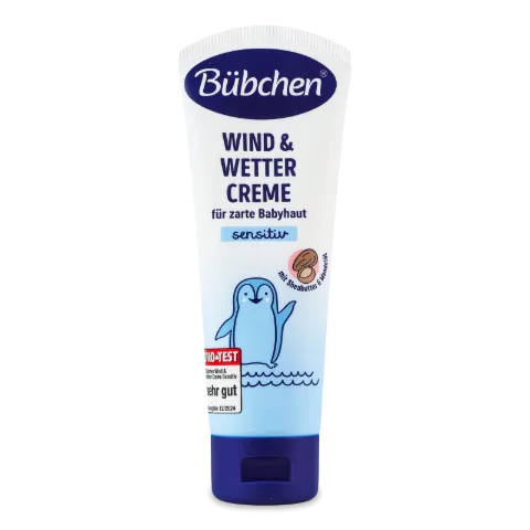 Крем Bubchen при вітрі та негоді