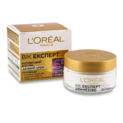 Крем для обличчя L'Oreal «Вік експерт» 55+ денний