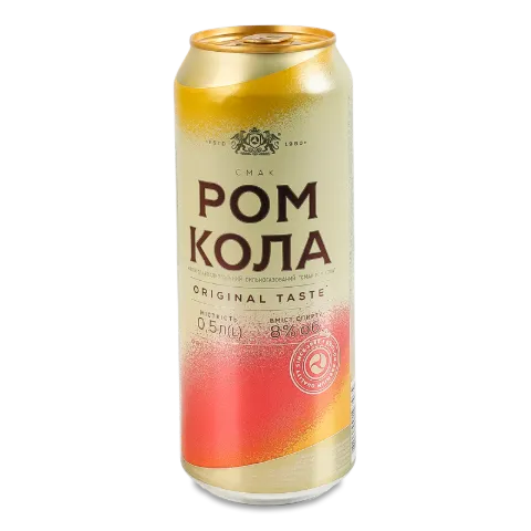 Напій слабоалкогольний «Оболонь» ром-кола