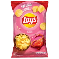 Чіпси Lay's зі смаком краба