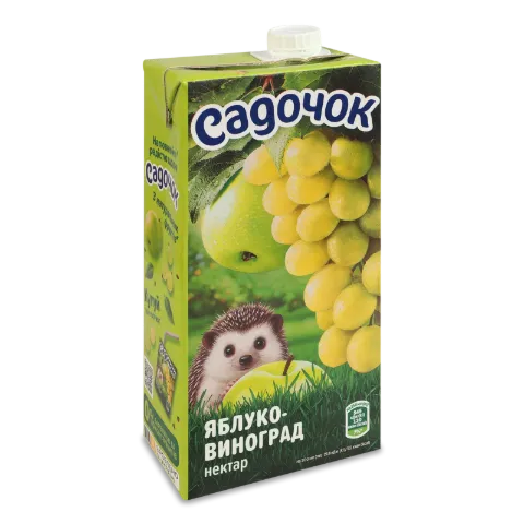 Нектар Садочок яблучно-виноградний