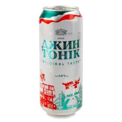 Напій слабоалкогольний «Оболонь» джин-тонік