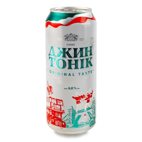 Напій слабоалкогольний «Оболонь» джин-тонік