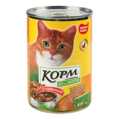 Корм для котів «Повна Чаша» з куркою