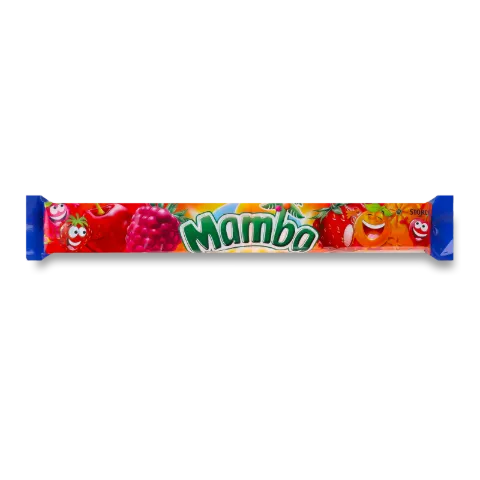 Цукерки Mamba жувальні асорті