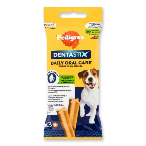 Корм для собак малих порід Pedigree Denta Stix