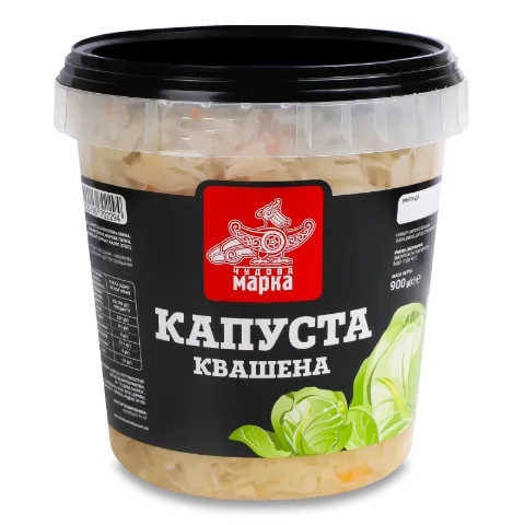 Капуста Чудова марка квашеная