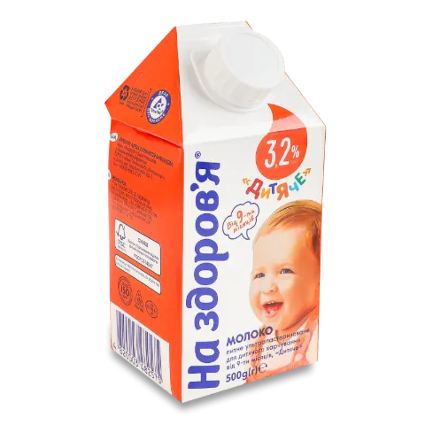 Молоко дитяче «На здоров'я» 3,2%