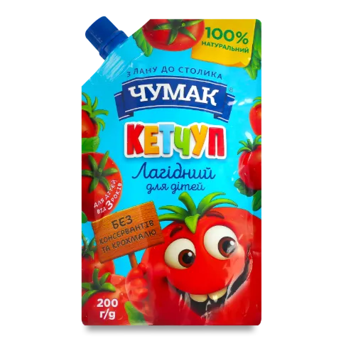 Кетчуп «Чумак» «Лагідний» для дітей