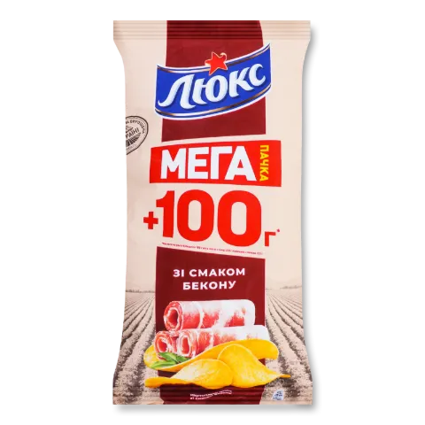 Чипсы Люкс с беконом