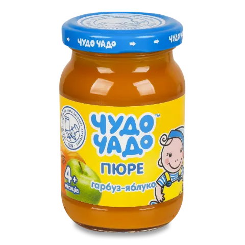 Пюре «Чудо-Чадо» гарбуз-яблуко з цукром