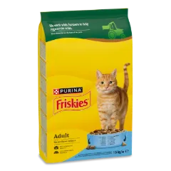 Корм для котів Friskies з лососем та овочами