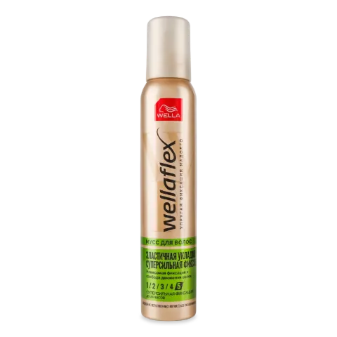 Мусс для волос Wellaflex суперсильная фиксация