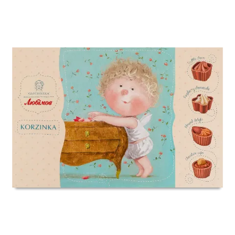 Цукерки «Любимов» «Корзинка» асорті