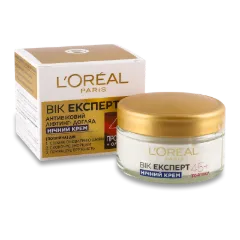 Крем для обличчя L'Oreal ліфтинг проти зморщок 45+ нічний