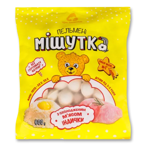 Пельмені «Три ведмеді» «Мішутка»