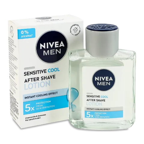 Лосьйон після гоління Nivea охолоджуючий для чутливої шкіри