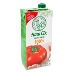 Сік Наш Сік томатний з м'якоттю