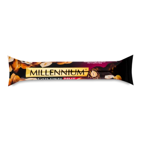 Шоколад чорний Millennium Golden Nut з цілим горіхом