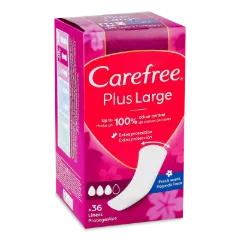 Прокладки гігієнічні Carefree Plus Large Fresh