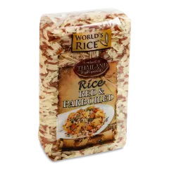 Рис World's rice красный + парбоилд