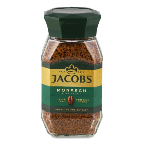 Кава розчинна Jacobs Monarch натуральна сублімована с/б