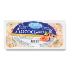 Лосось Русалочка з грибами