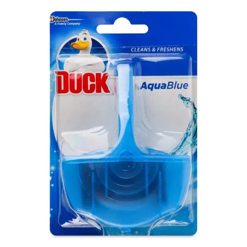 Очиститель д/унит ТуалетныйУтенокAQUA 4в1 подв син
