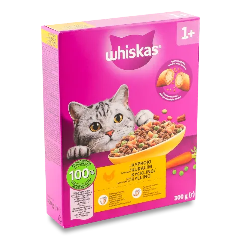 Корм для котів Whiskas з куркою
