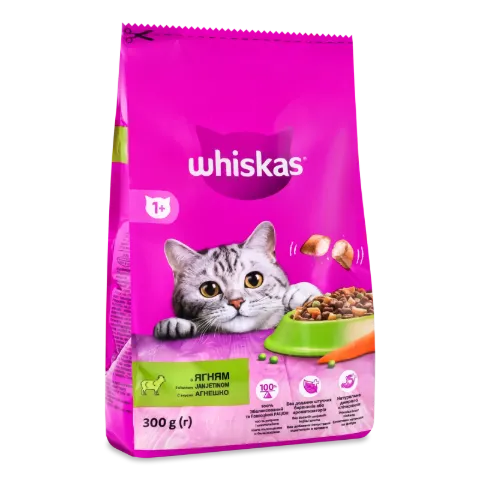 Корм для котів Whiskas з ягнятиною