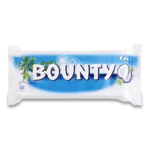 Батончик Bounty з м’якоттю кокоса в молочному шоколаді