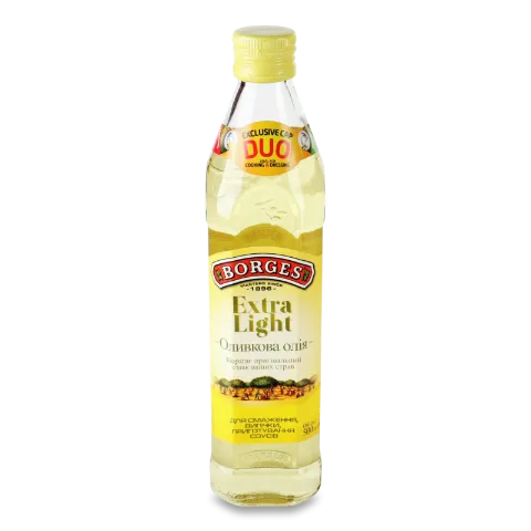 Олія оливкова Borges Pure Olive Oil Extra Light скляна пляшка