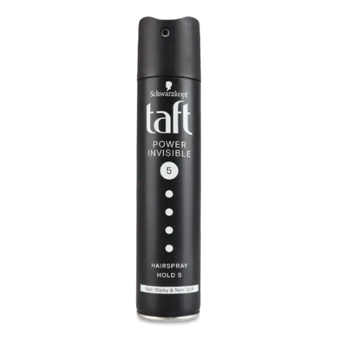 Лак для волосся Taft Power невидима мегафіксація