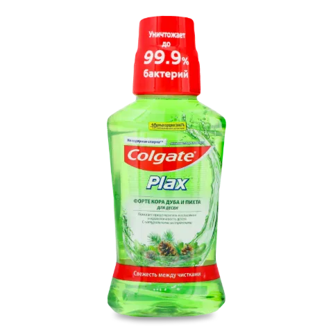 Ополіскувач для рота Colgate Plax форте кора дуба, ялиця