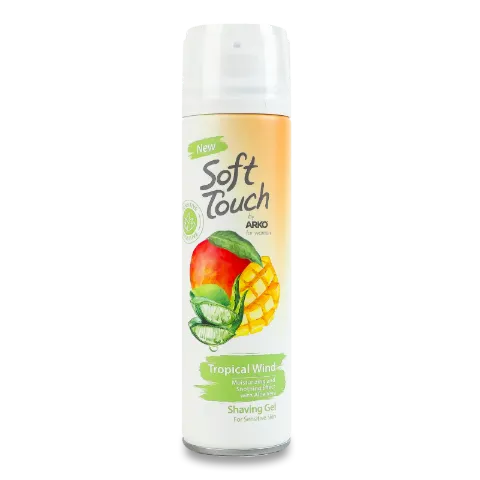 Гель для гоління Arko Soft Touch by Tropical wind