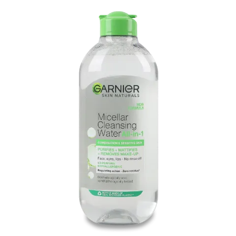 Вода мицелярная Garnier для очистки комб/чув кожи