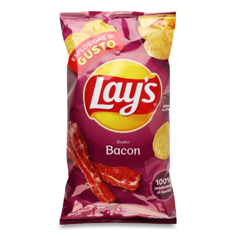 Чіпси Lay's зі смаком бекону