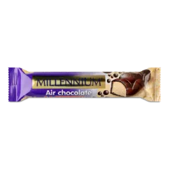 Шоколад Millennium білий пористий у молочному шоколаді