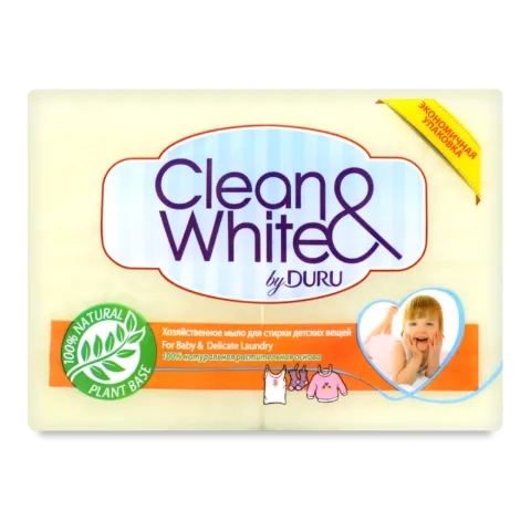 Мило господарське Duru Clean White для прання дитячих речей