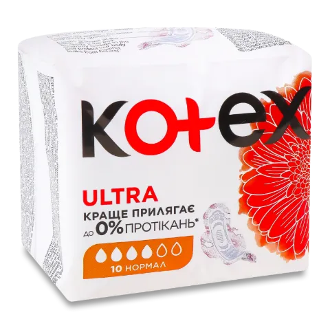 Прокладки Kotex Ультра норм поверхность сеточка