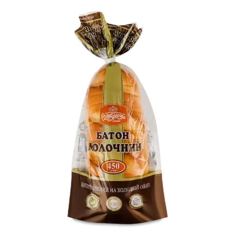 Батон «Рум'янець» молочний нарізаний