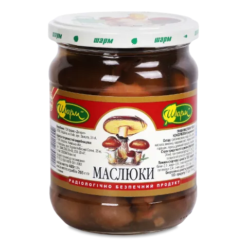 Грибы Шарм Маслята маринованные