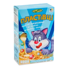 Пластівці «Золоте зерно» хрусткі кукурудзяні зі смаком згущеного молока
